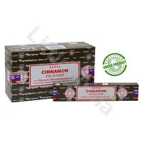 Naturalne kadzidełka o zapachu cynamonu Cinnamon Incense Satya 15g