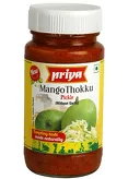 Mango Thokku Pickle Without Garlic In Oil Priya 300g