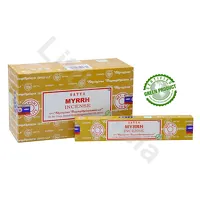 Natural Myrrh Incense Sticks 15g Satya