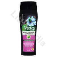 Blackseed Multivitamin+ Shampoo Complete Nourishment Vatika Dabur 400ml