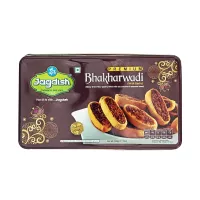 Indian Snack Bhakharwadi Premium With Garlic Jagdish 350g