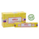 Naturalne kadzidełka Wanilia 15g Satya
