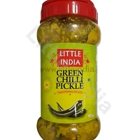 Marynowane zielone chilli w oleju 1kg Little India