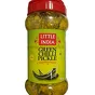Marinated green chillies in oil 1kg Little India