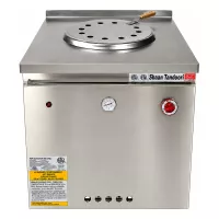 Professional gas tandoor oven with clay chamber Shaan Tandoor Clay Oven 15 kW – for LPG cylinder gas
