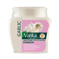 Hot Oil Hair Mask Garlic Repair & Restore Vatika Dabur 1kg