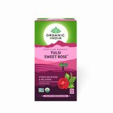 Herbata Tulsi ze słodką różą Organic India  25 torebek