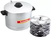 Idli Maker Stainless Steel 6 plates Anantha