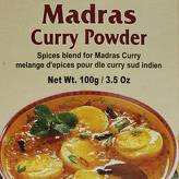 Madras Curry Powder 100G MDH