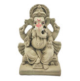 Figurka Ganesh na tronie 15,5cm