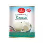 Miękkie kulki serowe w różanym syropie Rasmalai Haldiram's 1kg