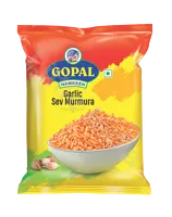 Indyjska przekąska Garlic Sev Murmura Gopal 250g