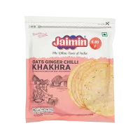 Placki owsiane z imbirem i chili Oats Ginger Chilli Khakhra Jaimin 200g