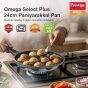 Omega Select Plus Non-stick Paniyarakkal / Appe Patra Prestige 24 cm (16 Pits) - 5