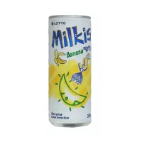 Korean Carbonated Drink Milkis Banana Lotte 250ml