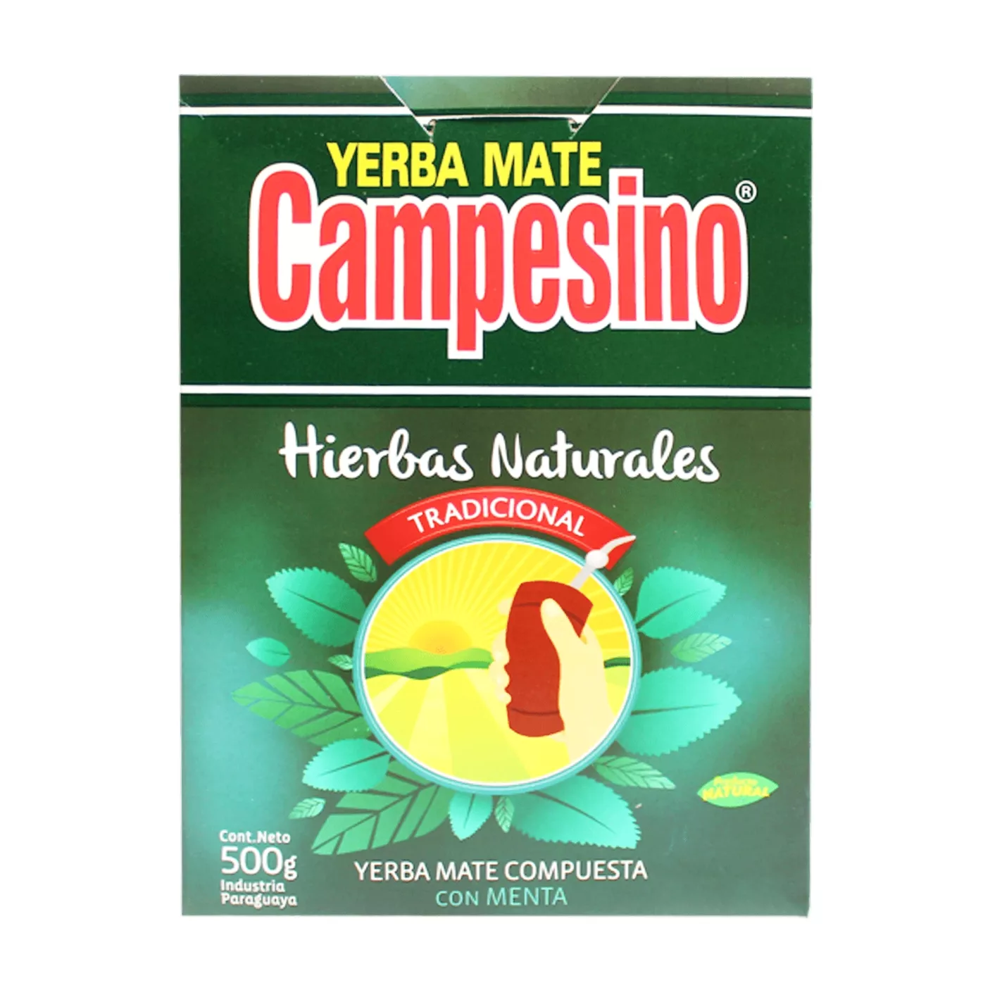 Napar Hierbas Naturales Tradicional Yerba Mate Campesino 500g