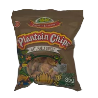 Naturalnie słodkie chipsy z plantanów Plantain Chips Naturally Sweet Tropical Gourmet 85g