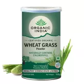 Preparat ziołowy trawa pszeniczna Wheatgrass Powder Organic India 100g