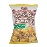 Chrupki o smaku soli i octu Marty's Cracklin Salt & Vinegar Flavor Oishi 90g