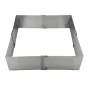 Regulowana forma do ciasta 15-28x8cm 1254 Besthoff - 2
