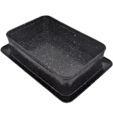 Prostokątna Blacha do pieczenia 31x22.5x7cm 1056 Besthoff