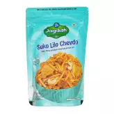 Indian Snack Suko Lilo Chevdo Gathiya Jagdish 200g
