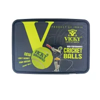 Tennis Balls Rubber Vicky 6-pack
