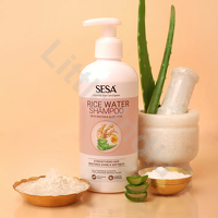 Rice Water Shampoo with Biotin & Aloe Vera for Soft & Shiny Hair 300ml Sesa