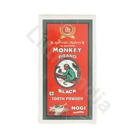 Monkey Brand Black Tooth Powder Nogi 100g