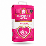 Harina de trigo integral Medium Chapatti Flour Elephant Atta 5kg
