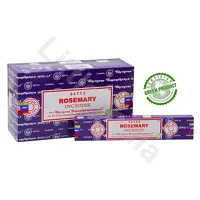 Naturalne kadzidełka o zapachu rozmarynu Rosemary Incense Satya 15g
