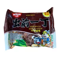Makaron instant Demae Ramen with Five Spices Beef Flavour Nissin 100g