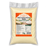 Mąka kukurydziana biała White Corn Flour Little India 1kg