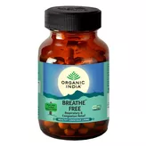 Breathe Free Respiratory & Congestion Relief Organic India 60 capsules