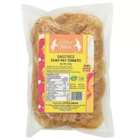 Papady 3D z sago i ryżu pomidorowe Little India 200g