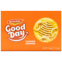 Ciasteczka z orzechami nerkowca Good Day Britannia 216g