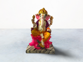 Ganesh Ji Idol 2kg Height-26 cm, Width-16cm, Depth-15cm