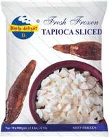 Fresh Frozen Tapioca Sliced Daily Delight 908g
