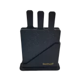 Zestaw 3 desek do krojenia 32x20cm + stojak 1338 Besthoff