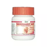 Suplement zdrowe serce Hridyamrit Vati Extra Power DS Patanjali Divya 40 tabletek.