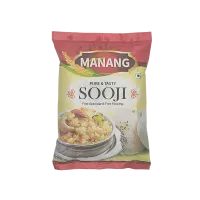 Drobna kasza manna z pszenicy Sooji Fine Granular Semolina Manang 400g