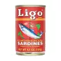 Sardynki w sosie ostrym Sardines in Tomato Sauce Chilli Ligo 155g