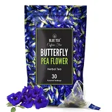 Butterfly Pea Flower Tea Blue Tea 30 Pyramid Teabags