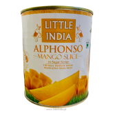 Alphonso Plastry Mango w syropie 850g Little India 