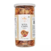 Chipsy sojowe o smaku czosnkowym Soya Chips Garlic Lakshmi 130g BBD-03/2026