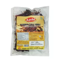 Especias de chile seco Kashmiri Chilli Whole Aachi 100g