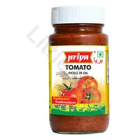 Tomato Pickle (without garlic) in oil 300g Priya