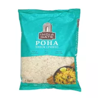 Płatki ryżowe grube Poha Thick India Gate 1kg
