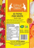 HD PAPAD RYBY BIAŁY 200G BY LITTLE INDIA