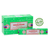 Naturalne kadzidełka Eukaliptus 15g Satya